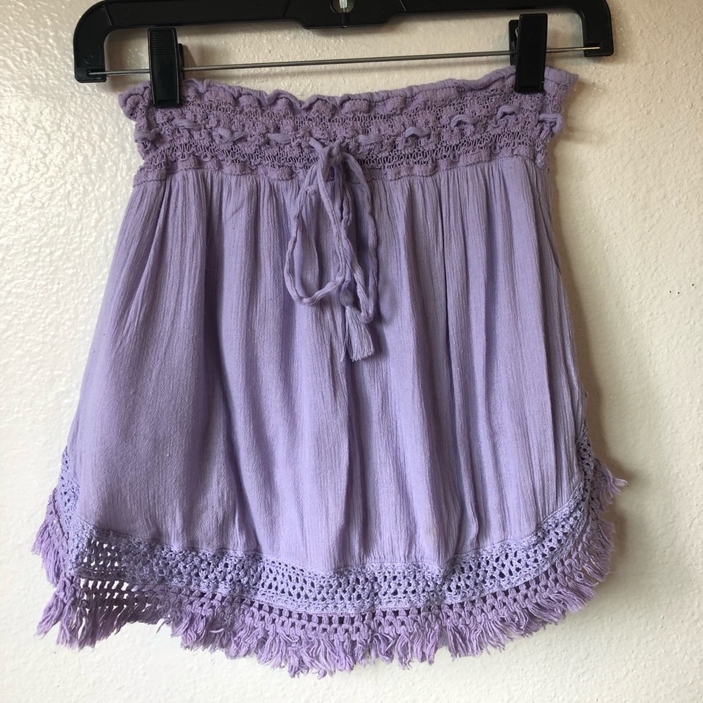 Aerie Purple Mini Skirt